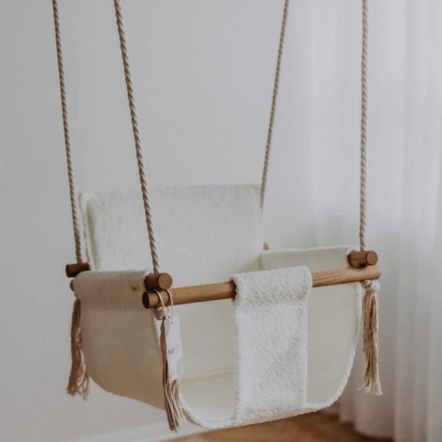 BaBi Baby Swing - Bouclé Snow White