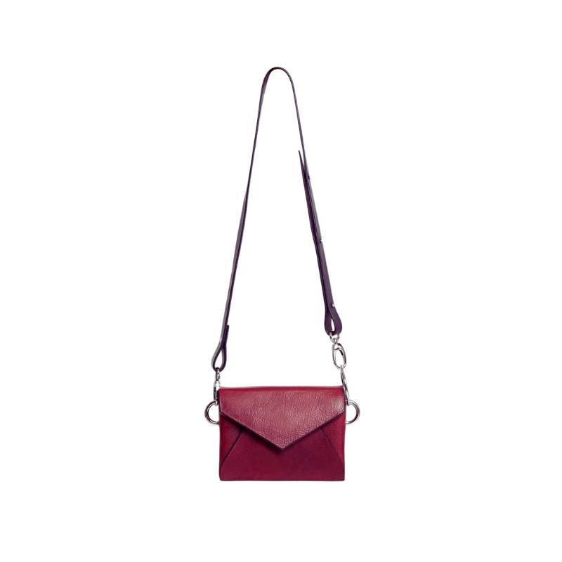 Järvenpää Leather Bag - Burgundy