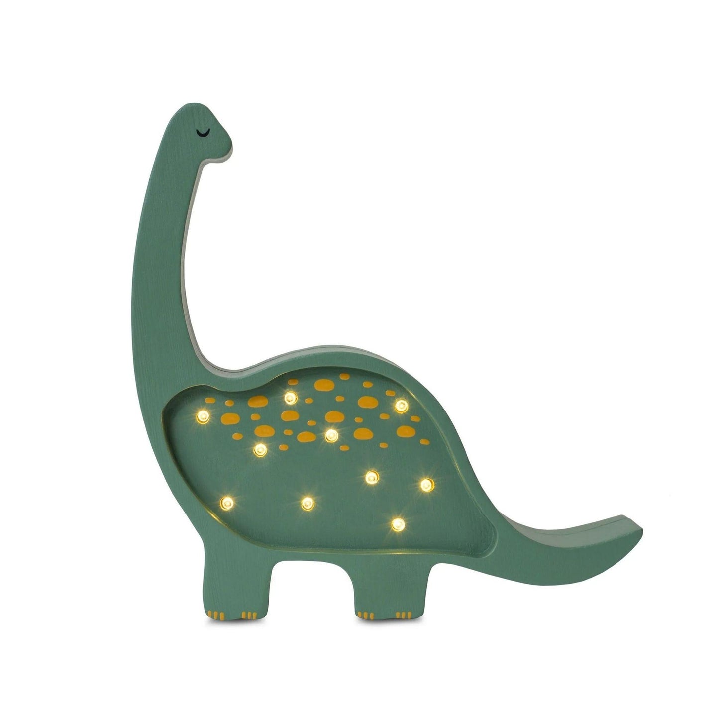 Gävle Mini Dino Lamp – Pinewood & Gentle Glow