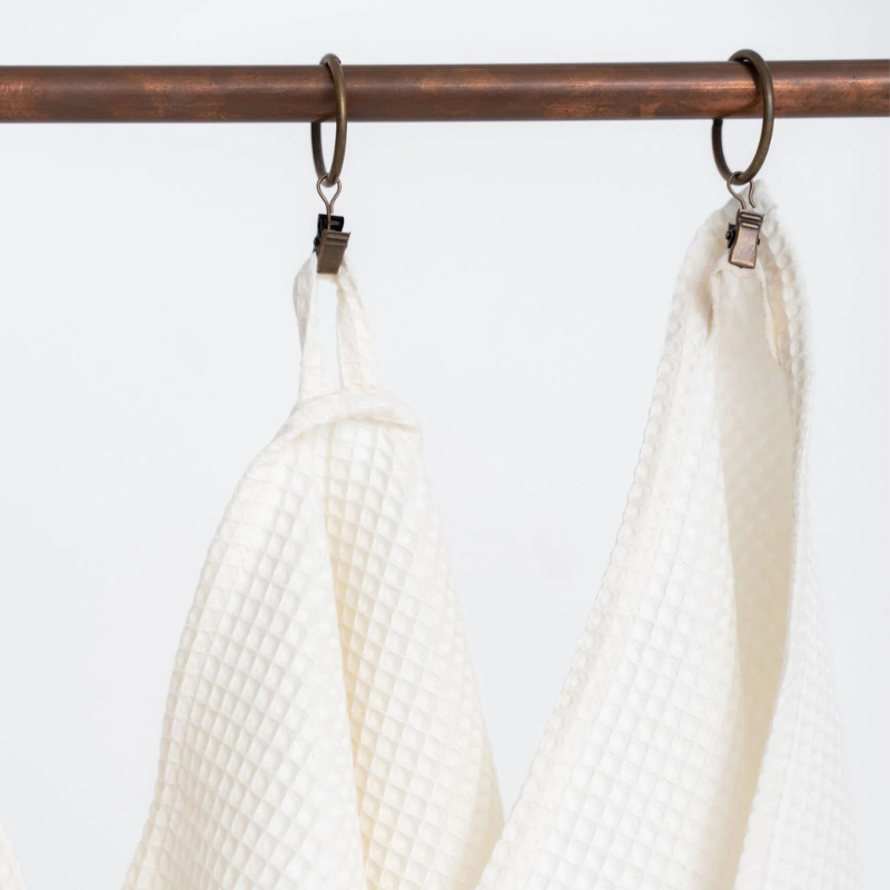 Sigtuna organic cotton towel - Cream