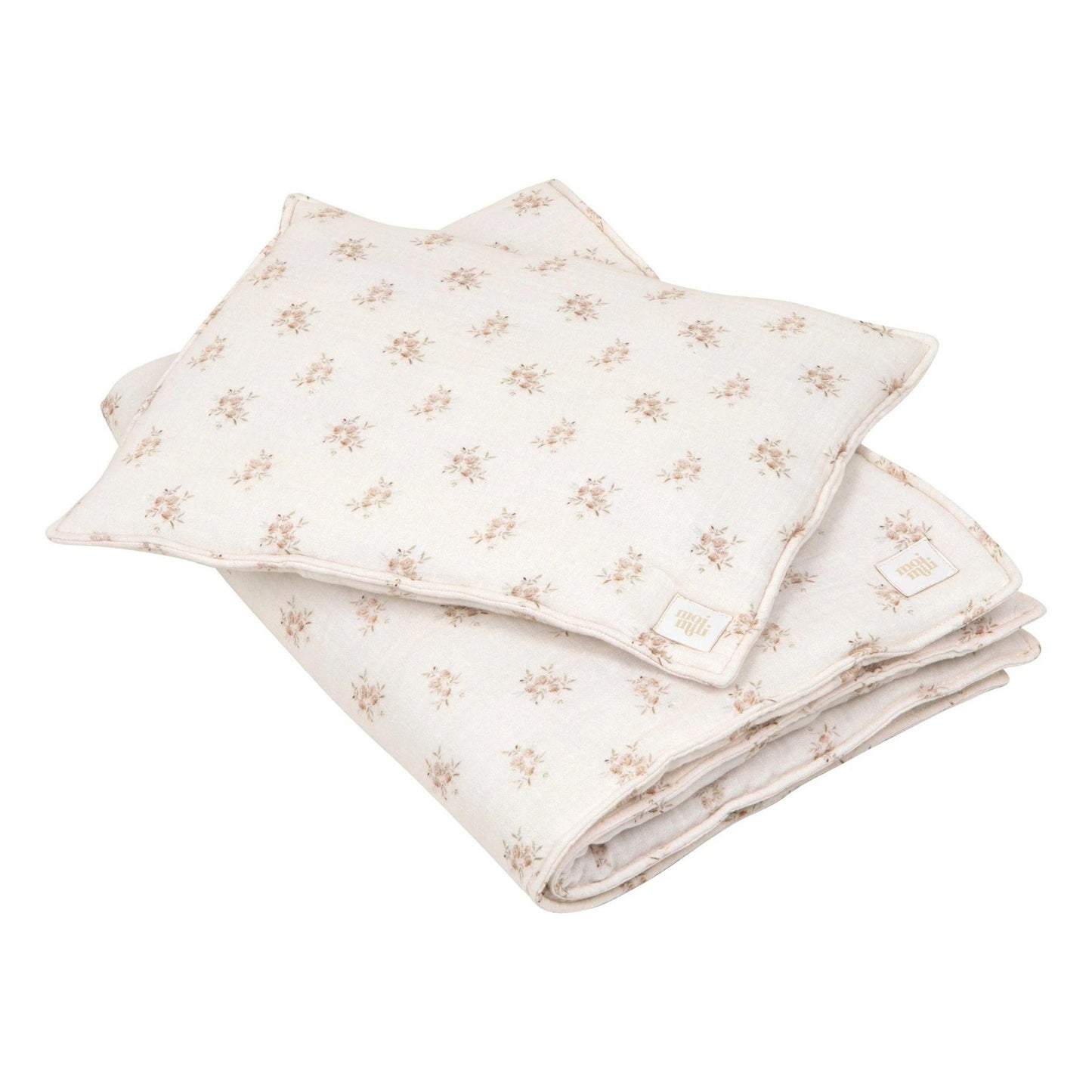 Kiruna Baby Blanket & Pillow Set - Boho Flowers