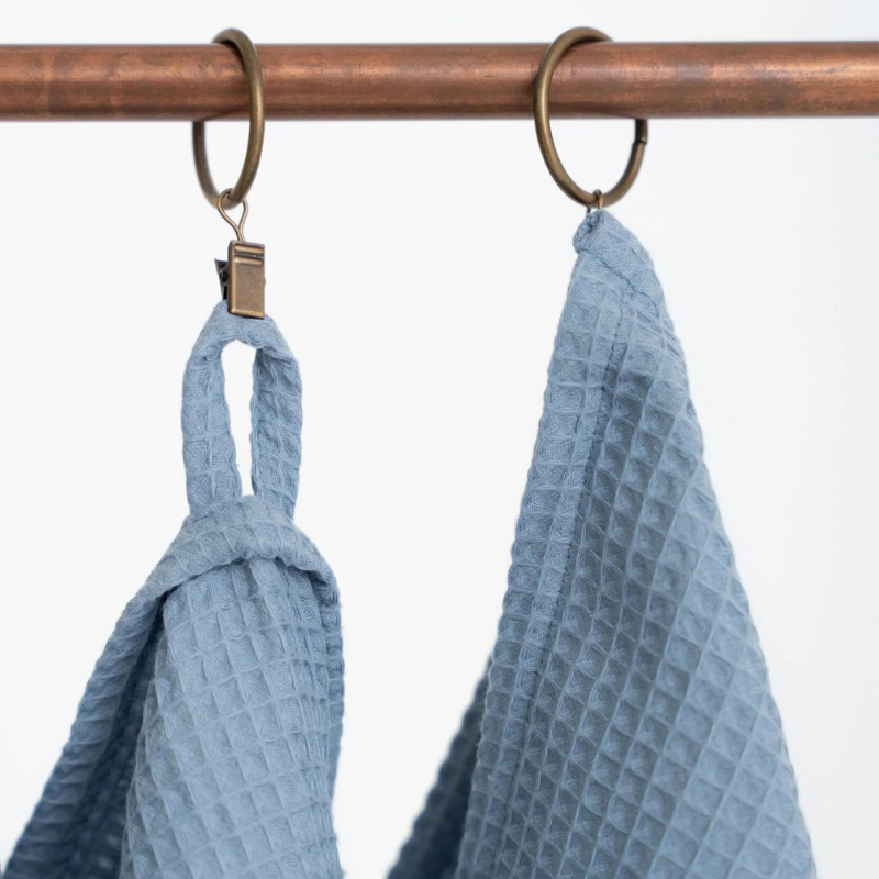 Åhus organic cotton towel - Blue
