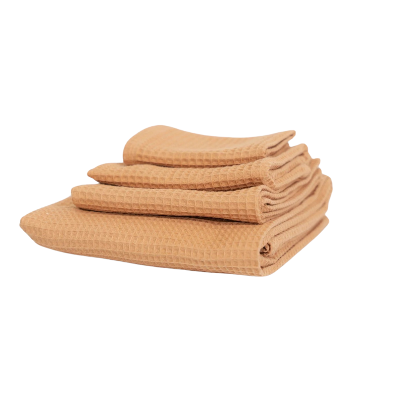Söderhamn organic cotton towel - Caramel