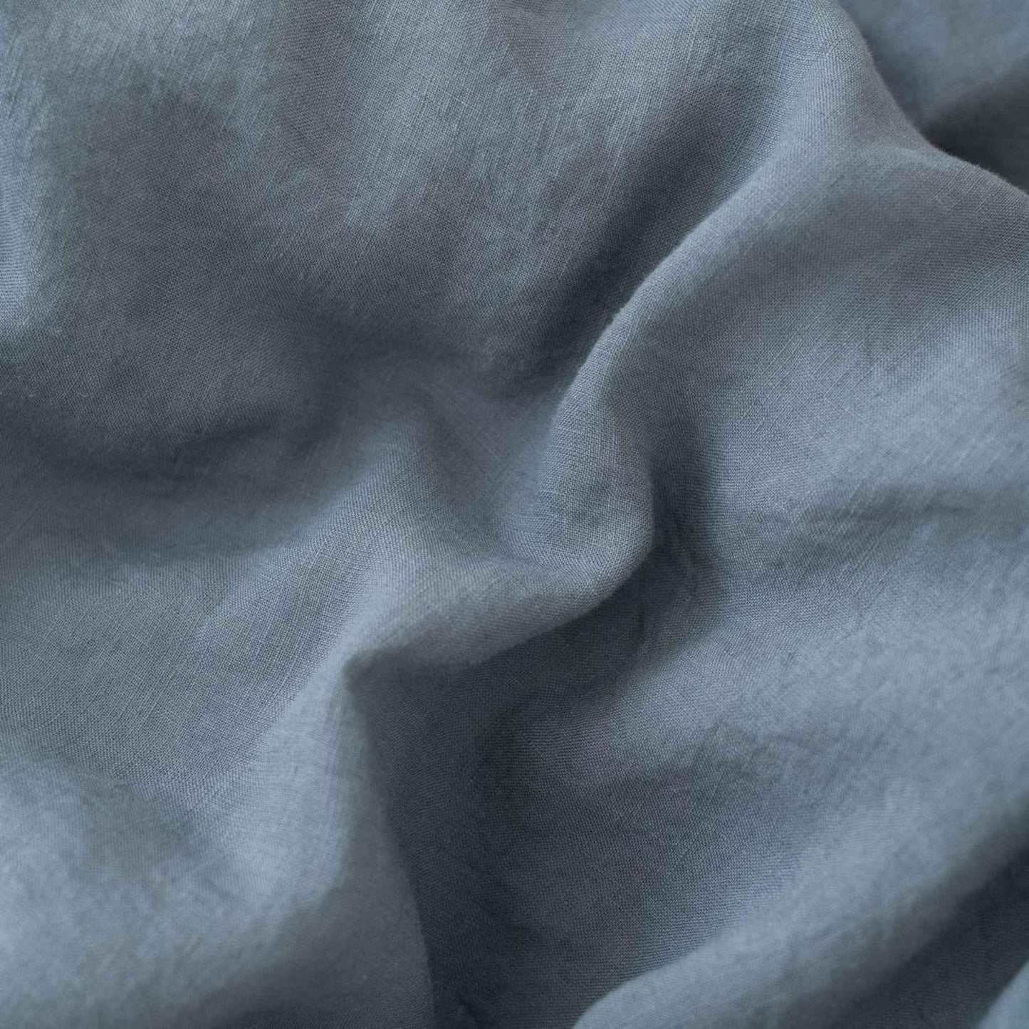 Molde Linen Duvet Cover Set – Blue Fog