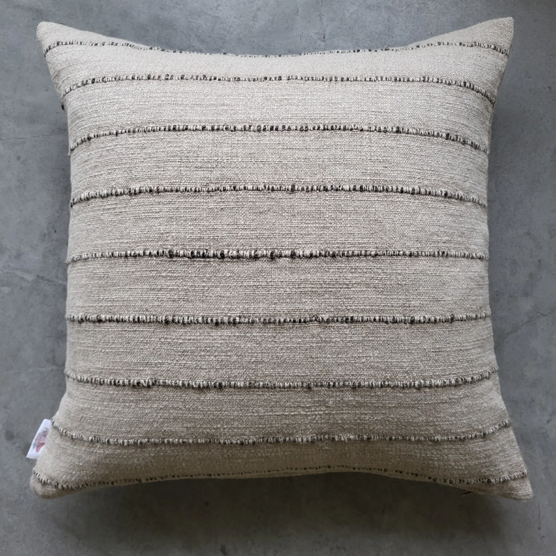 Fleringe linen cushion cover 50x50 - Natural