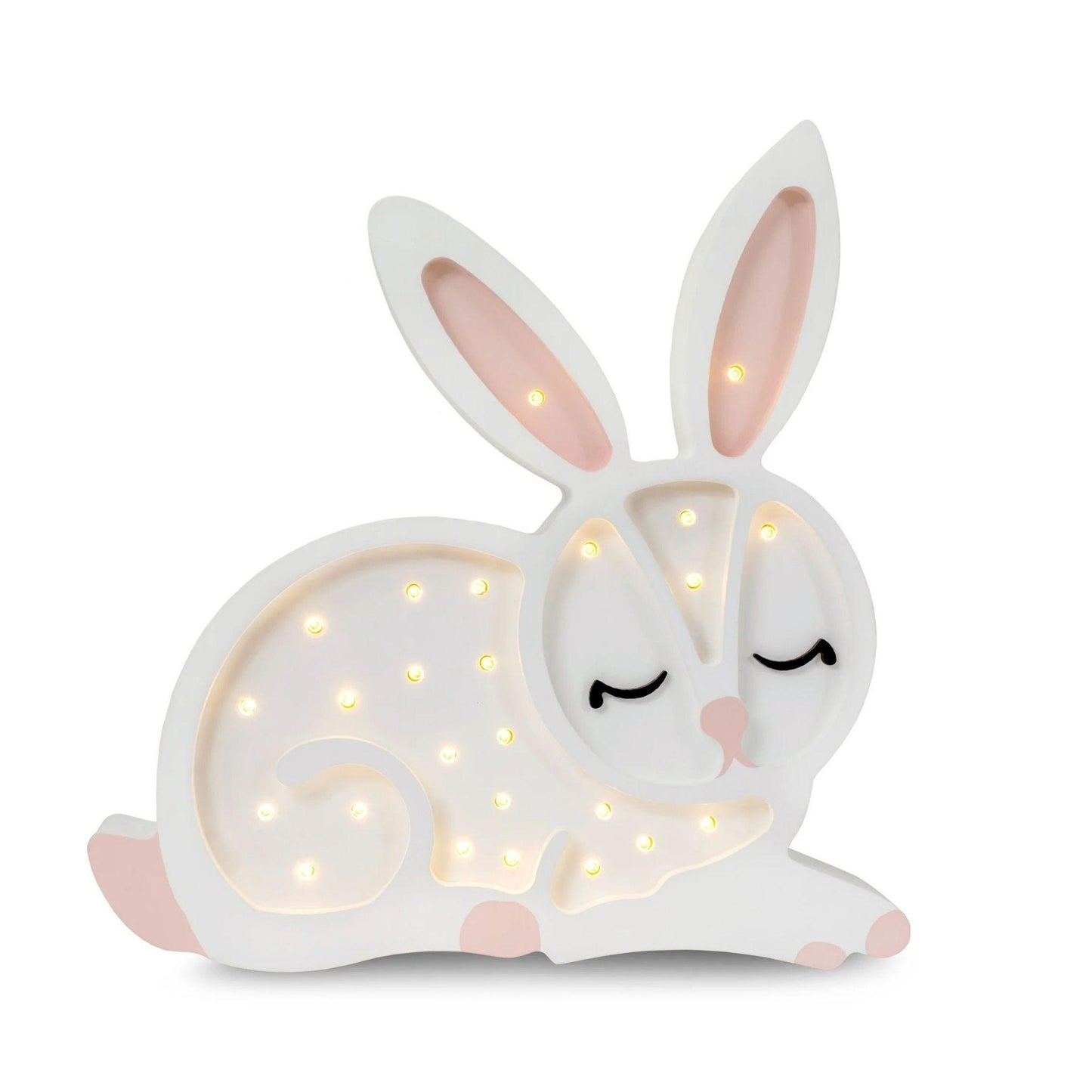 Brønnøysund Bunny Lamp – Pinewood & Gentle Glow