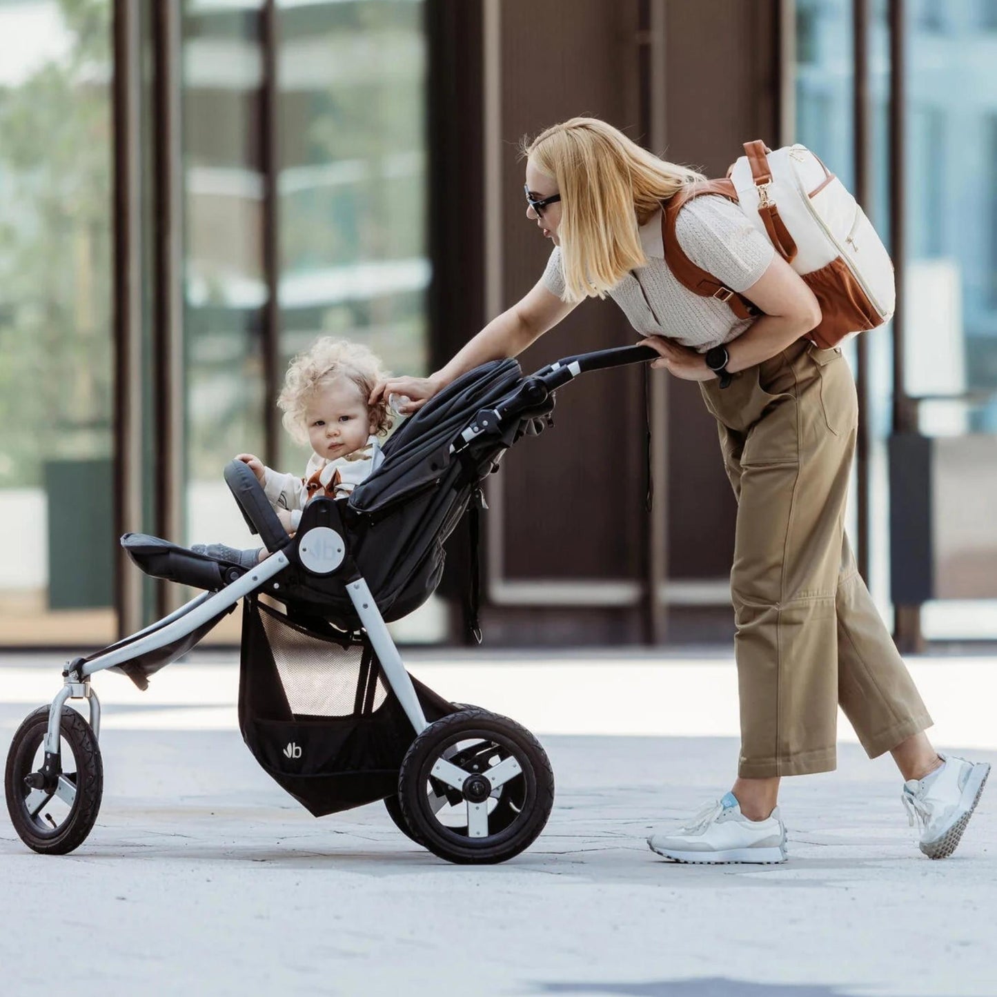 Vadsø Small Diaper Backpack – Cappuccino