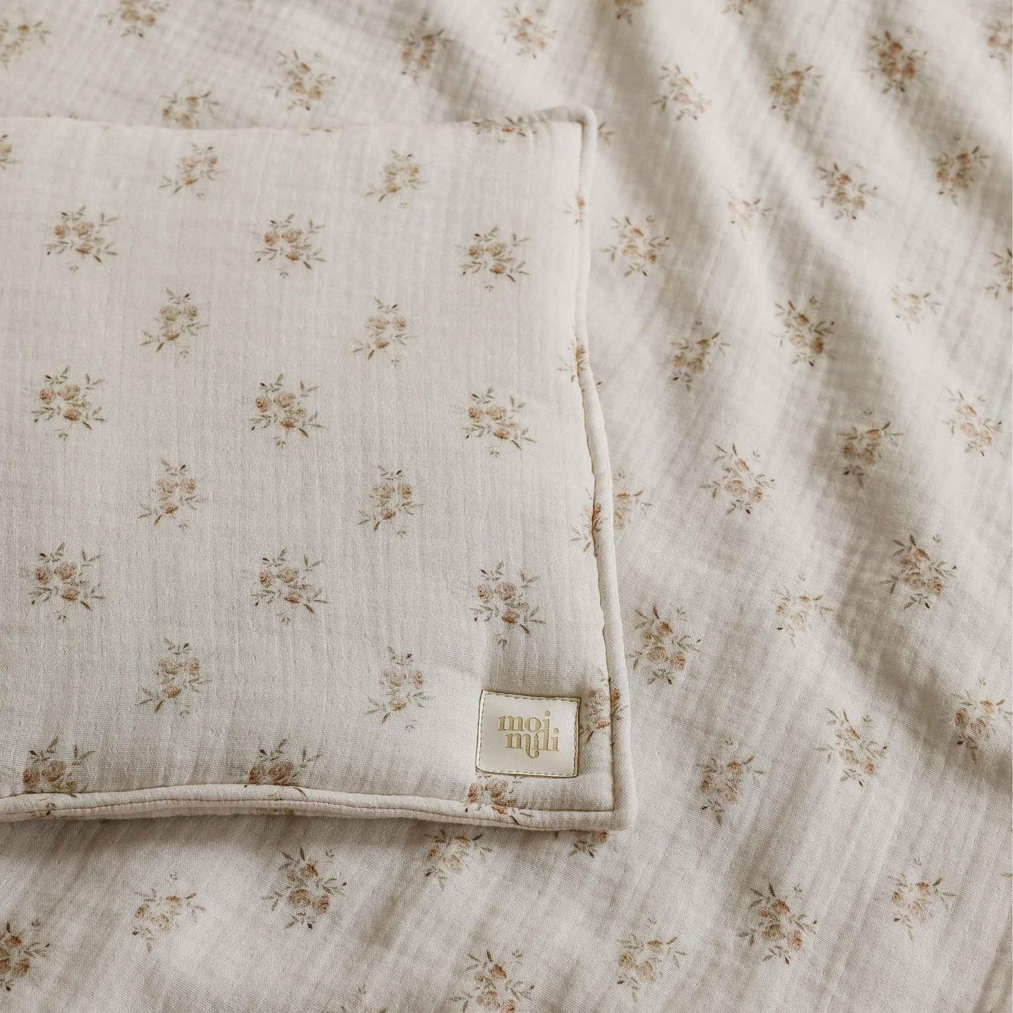 Kiruna Baby Blanket & Pillow Set - Boho Flowers