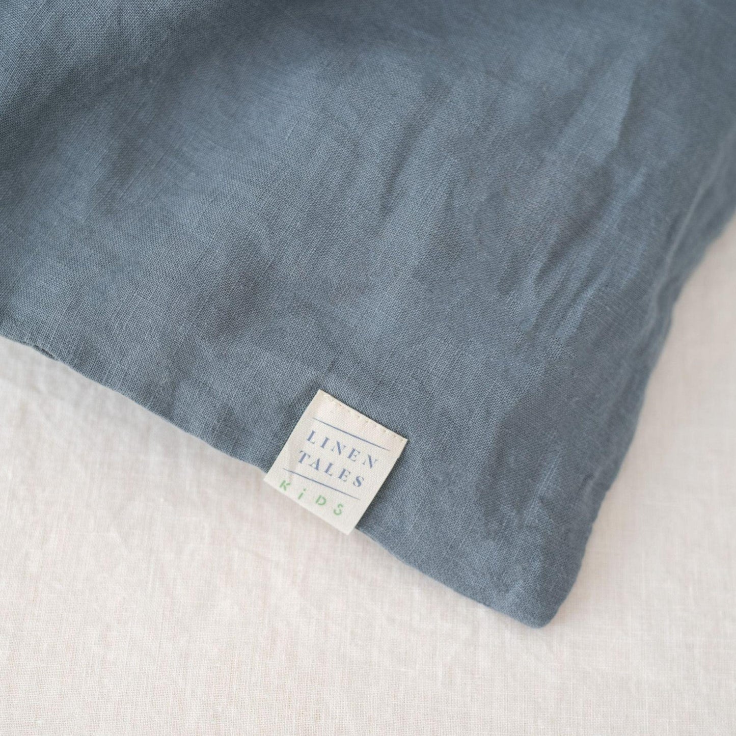Molde Linen Duvet Cover Set – Blue Fog