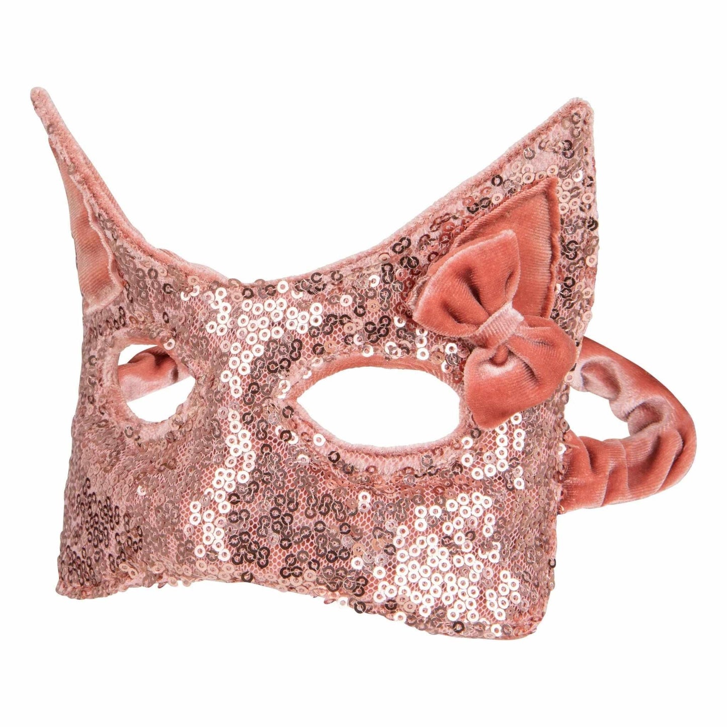 Rättvik Cat Mask – Pink Sequins