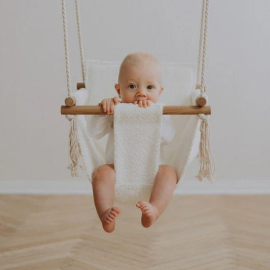 BaBi Baby Swing - Bouclé Snow White