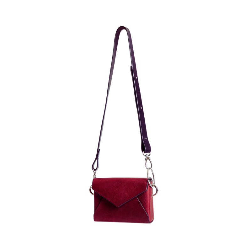 Järvenpää Leather Bag - Burgundy