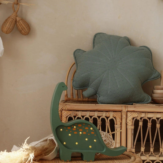 Gävle Mini Dino Lamp – Pinewood & Gentle Glow