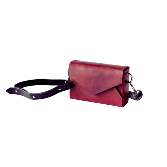 Järvenpää Leather Bag - Burgundy