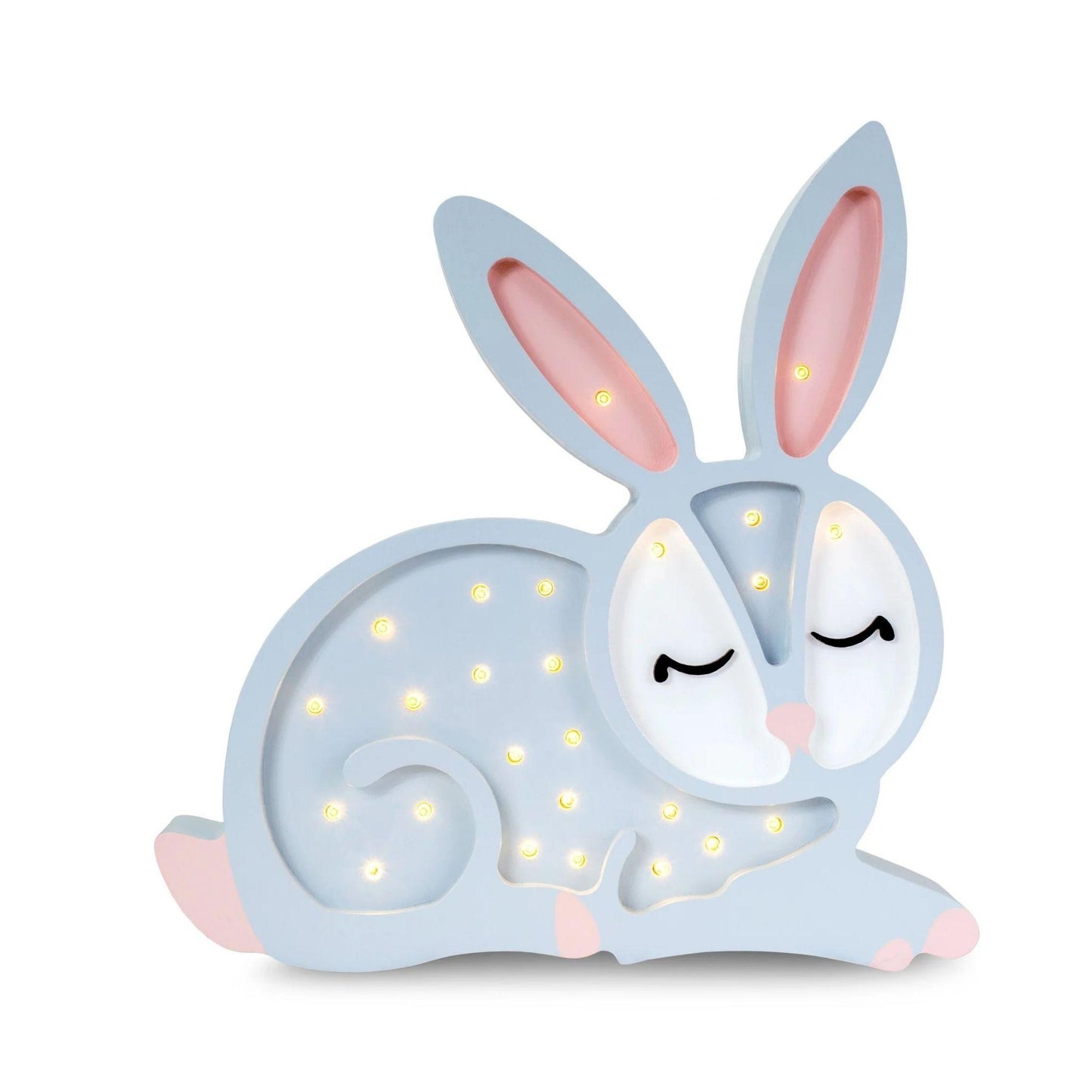 Brønnøysund Bunny Lamp – Pinewood & Gentle Glow