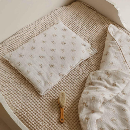 Kiruna Baby Blanket & Pillow Set - Boho Flowers