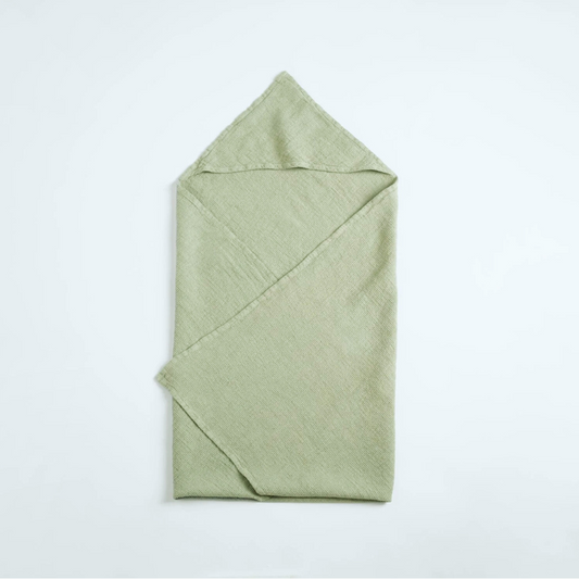 Fauske Linen Towel Kids - Sage