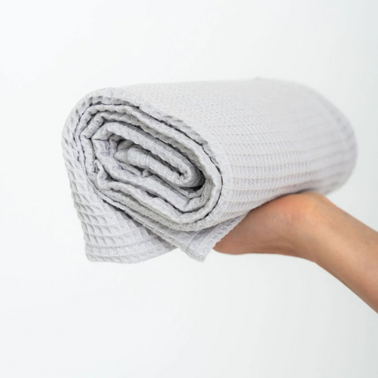 Quarnbek organic cotton towel - Light Gray