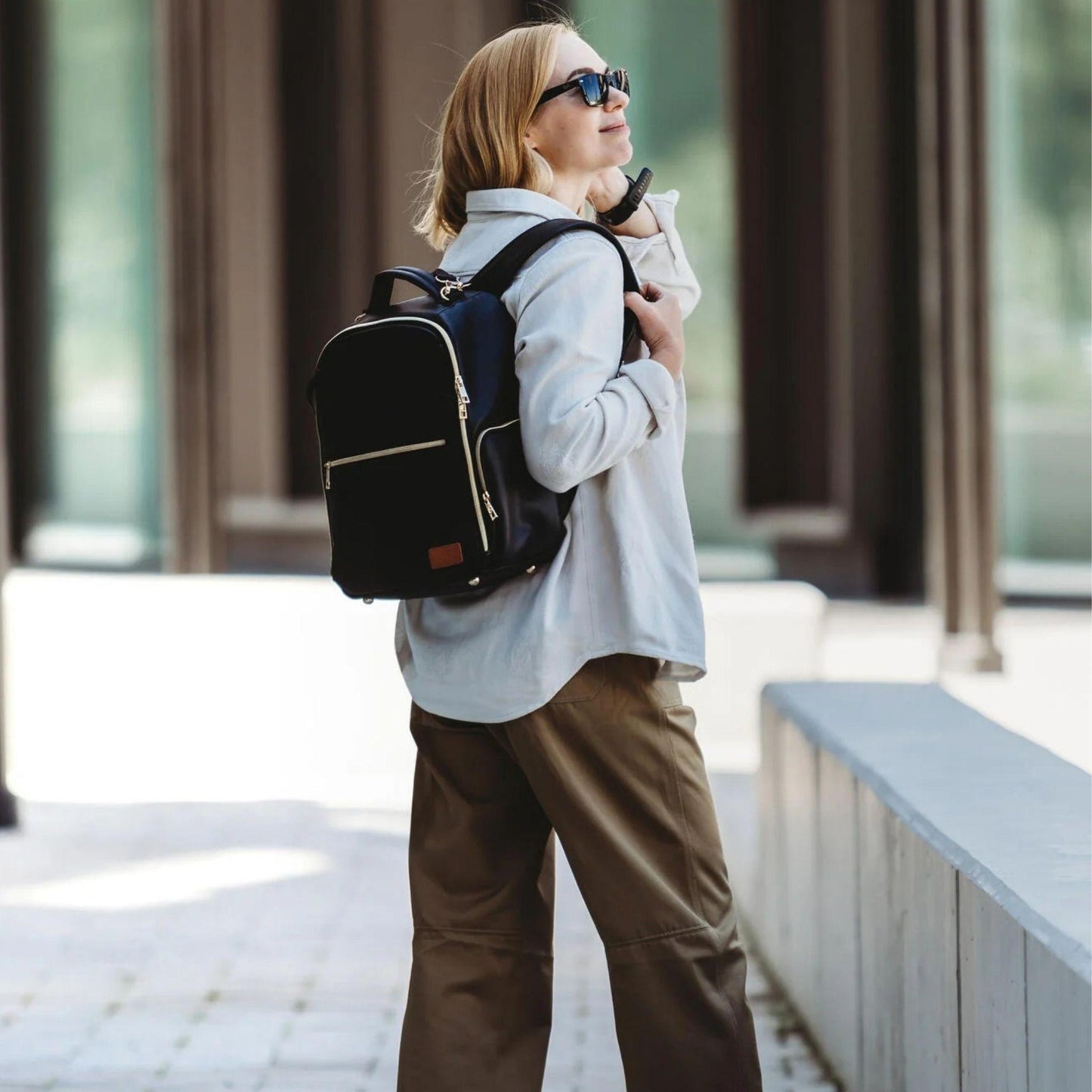 Ålesund Small Diaper Backpack – Espresso
