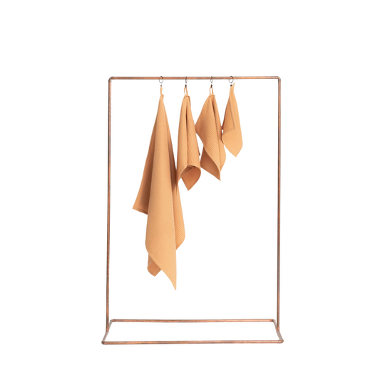 Söderhamn organic cotton towel - Caramel