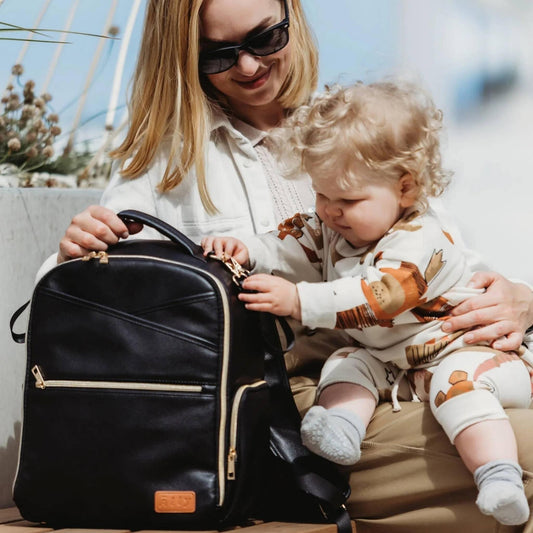 Ålesund Small Diaper Backpack – Espresso