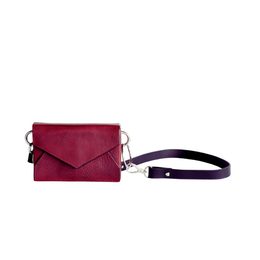 Järvenpää Leather Bag - Burgundy