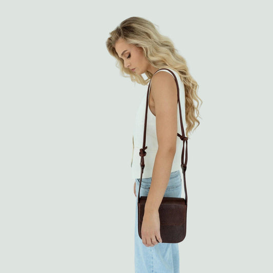 Kalix Crossbody Bag – Brown