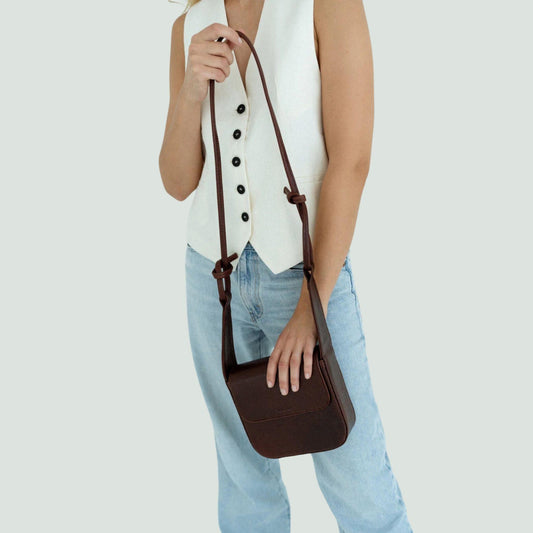 Kalix Crossbody Bag – Brown