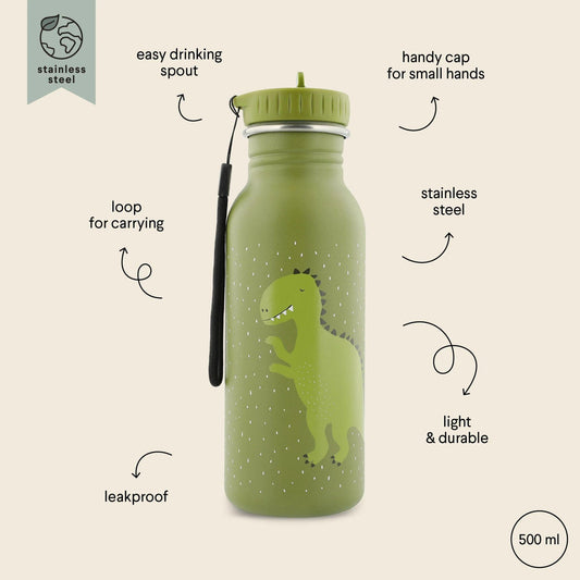 Roskilde Stainless Steel Bottle 500ml - Mr Dino