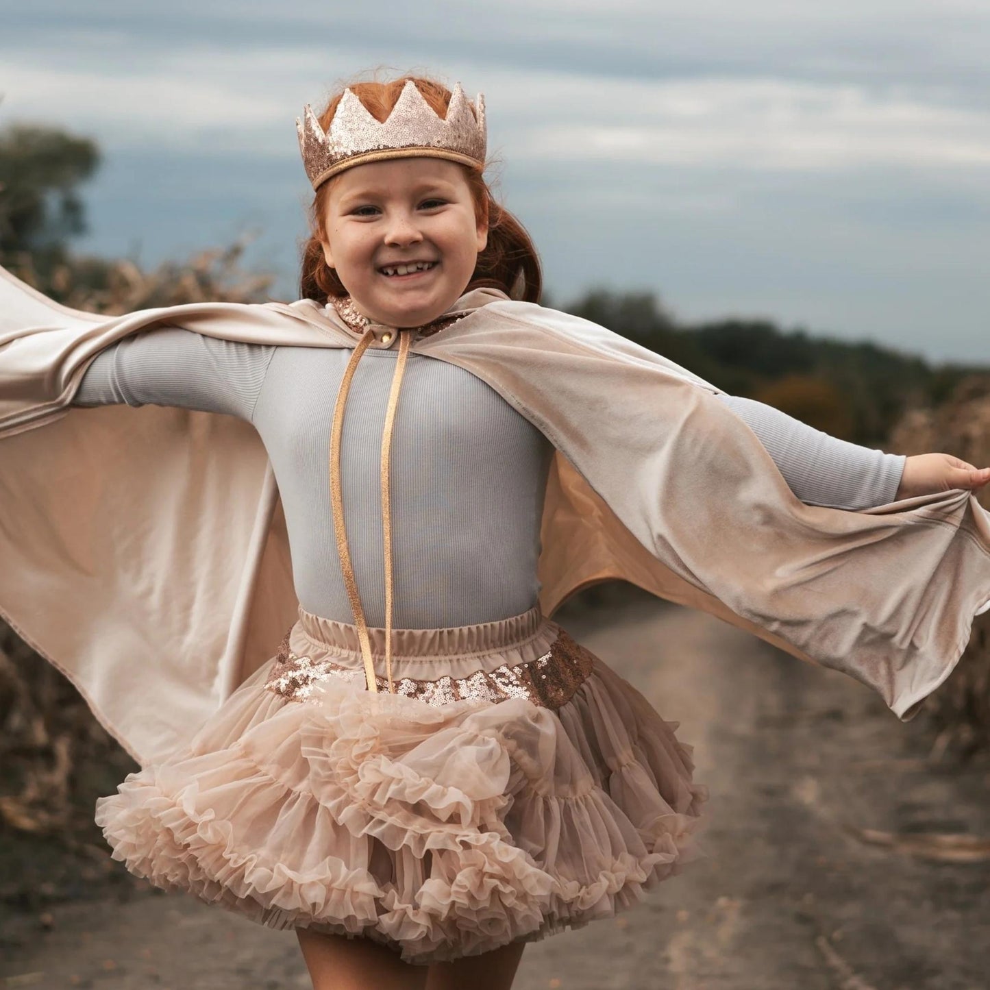 Røros Magic Cape Costume – Cream Pearl
